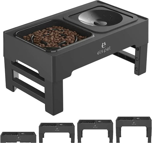 Adjustable Food and Water Bowl - AllNOneOutletStore