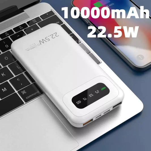 22.5W 10000mAh Portable Power Bank - AllNOneOutletStore